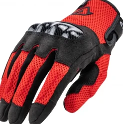 ACERBIS CE RAMSEY MY VENTED GLOVES BLACK/RED
