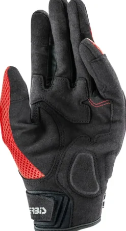 ACERBIS CE RAMSEY MY VENTED GLOVES BLACK/RED
