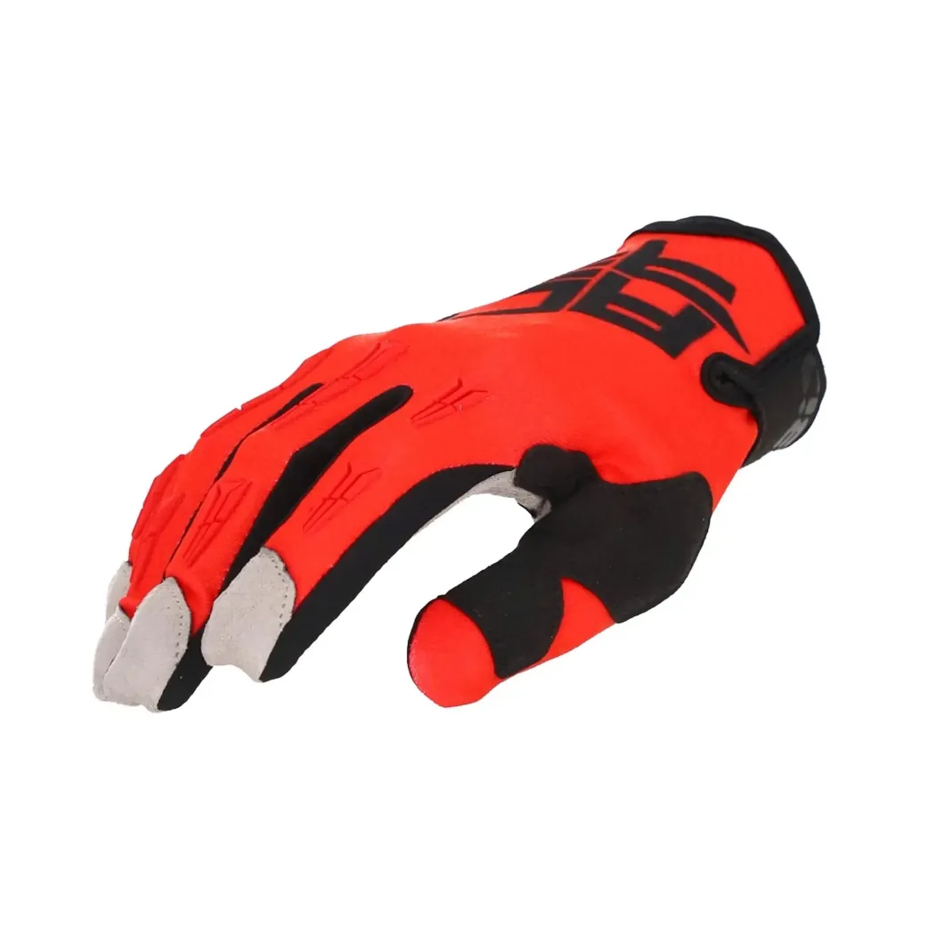 ACERBIS - MX XH OFF ROAD GLOVES RED/GREY