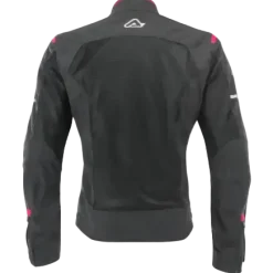 ACERBIS RAMSEY VENTED 2.0 CE WOMEN'S MOTORCYCLE JACKET BLACK PINK
