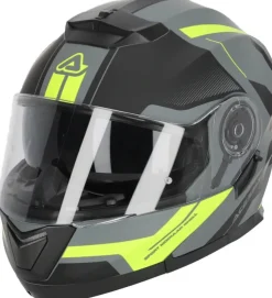 ACERBIS Serel 22.06 Modular Motorcycle Helmets Black/Fluorescent Yellow