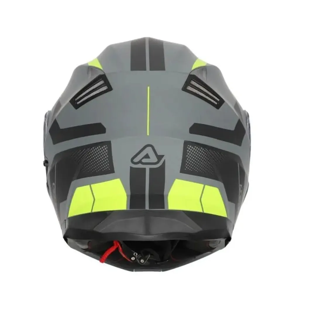 ACERBIS Serel 22.06 Modular Motorcycle Helmets Black/Fluorescent Yellow