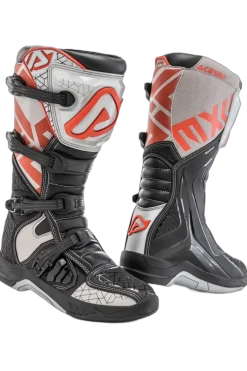 ACERBIS X-Team Off-Road Motorcycle Boots Black Grey