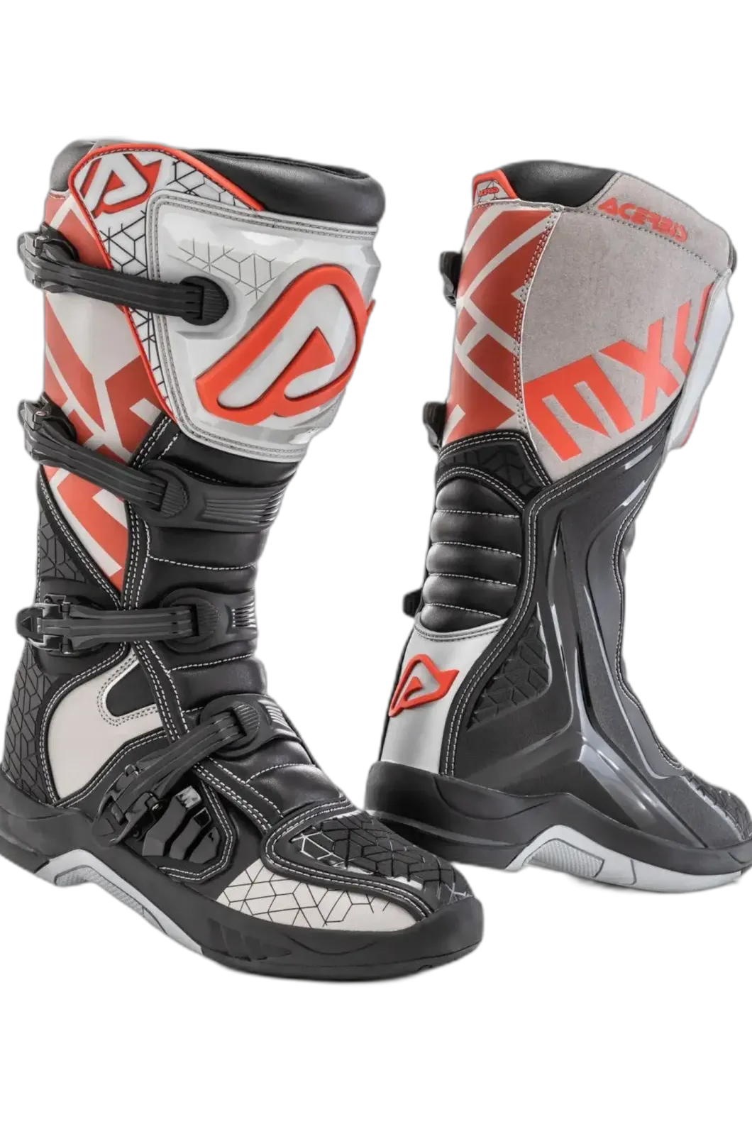 ACERBIS X-Team Off-Road Motorcycle Boots Black Grey