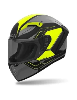AIROH CONNOR DUNK Full Face Motorcycle Helmets Matte Yellow