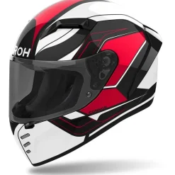 AIROH CONNOR DUNK Full Face Motorcycle Helmets Glossy Red
