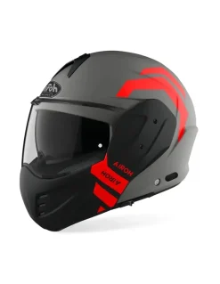 AIROH MATHISSE ILLUSION Flip Up Modular Motorcycle Helmets Matte Orange