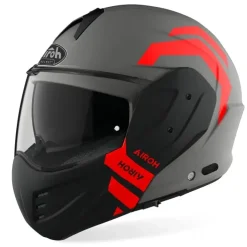 AIROH MATHISSE ILLUSION Flip Up Modular Motorcycle Helmets Matte Orange