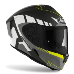AIROH SPARK RISE Full Face Motorcycle Touring Helmets Matte Black
