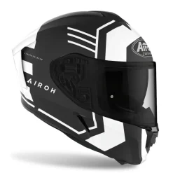 AIROH Spark Thrill Full Face Motorcycle Touring Helmets Matte Black