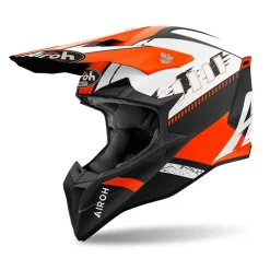 AIROH WRAAAP FEEL Motocross Motorcycle Enduro Helmets Matte Orange