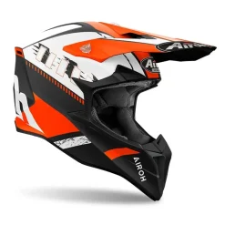 AIROH WRAAAP FEEL Motocross Motorcycle Enduro Helmets Matte Orange