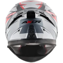 AXOR Helmets APEX STREAK CASCHI INTEGRALE NERO ROSSO