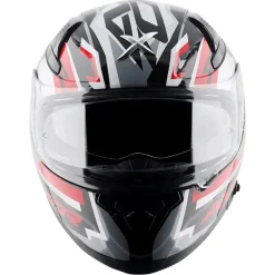 AXOR Helmets APEX STREAK CASCHI INTEGRALE NERO ROSSO