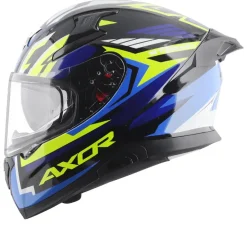 AXOR Helmets APEX STREAK CASCHI INTEGRALE NERO BLU