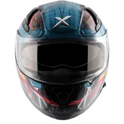 AXOR Helmets APEX VENOMOUS DV CASCHI INTEGRALE NERO BLU