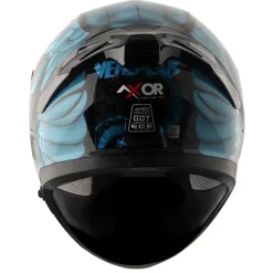 AXOR Helmets APEX VENOMOUS DV CASCHI INTEGRALE NERO BLU