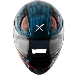 AXOR Helmets APEX VENOMOUS DV CASCHI INTEGRALE NERO BLU
