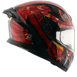 AXOR Helmets APEX VENOMOUS DV CASCHI INTEGRALE NERO ROSSO