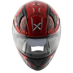 AXOR Helmets APEX VENOMOUS DV CASCHI INTEGRALE NERO ROSSO