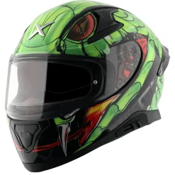 AXOR Helmets APEX VENOMOUS DV CASCHI INTEGRALE NERO VERDE