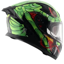 AXOR Helmets APEX VENOMOUS DV CASCHI INTEGRALE NERO VERDE