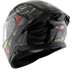 AXOR Helmets APEX VENOMOUS DV CASCHI INTEGRALE NERO OPACO GRIGIO