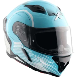 AXOR Helmets HUNTER SPEAR CASCHI INTEGRALE BLU