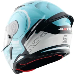 AXOR Helmets HUNTER SPEAR CASCHI INTEGRALE BLU