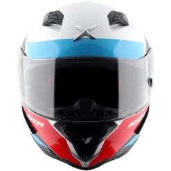 AXOR Helmets HUNTER TURBO CASCHI INTEGRALE BIANCO ROSSO