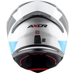 AXOR Helmets HUNTER TURBO CASCHI INTEGRALE BIANCO ROSSO