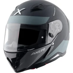 AXOR Helmets HUNTER TURBO CASCHI INTEGRALE NERO OPACO GRIGIO