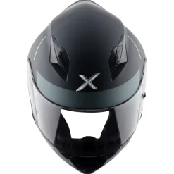 AXOR Helmets HUNTER TURBO CASCHI INTEGRALE NERO OPACO GRIGIO