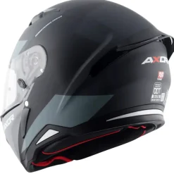AXOR Helmets HUNTER TURBO CASCHI INTEGRALE NERO OPACO GRIGIO
