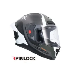 AXOR Helmets SABER SPARK CASCHI BIANCO PERLATO GRIGIO