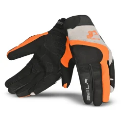 Bela Adventure Men's Textile Glove Black Orange