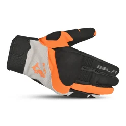Bela Adventure Men's Textile Glove Black Orange