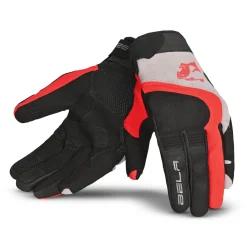 Bela Adventure Motorcycle Gloves Red