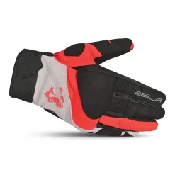 Bela Adventure Motorcycle Gloves Red