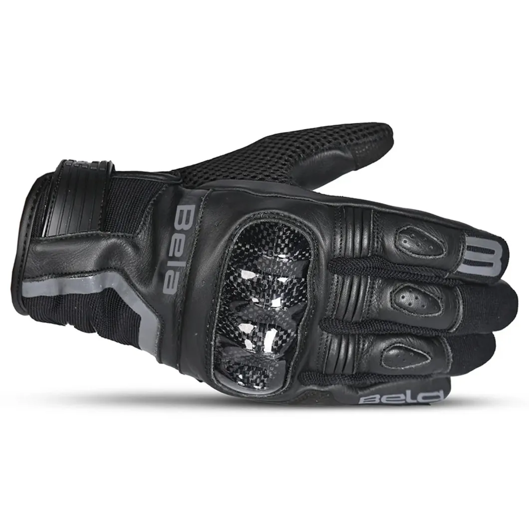 Bela AIR FLOW BLACK LEATHER GLOVE