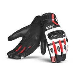 Bela Air Flow Women's Summer Motorcycle Gloves Black/Red