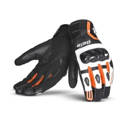 Bela Air Flow Women's Summer Motorcycle Gloves Black Orange