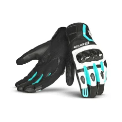 Bela Air Flow Women's Summer Motorcycle Gloves Black / Terquise