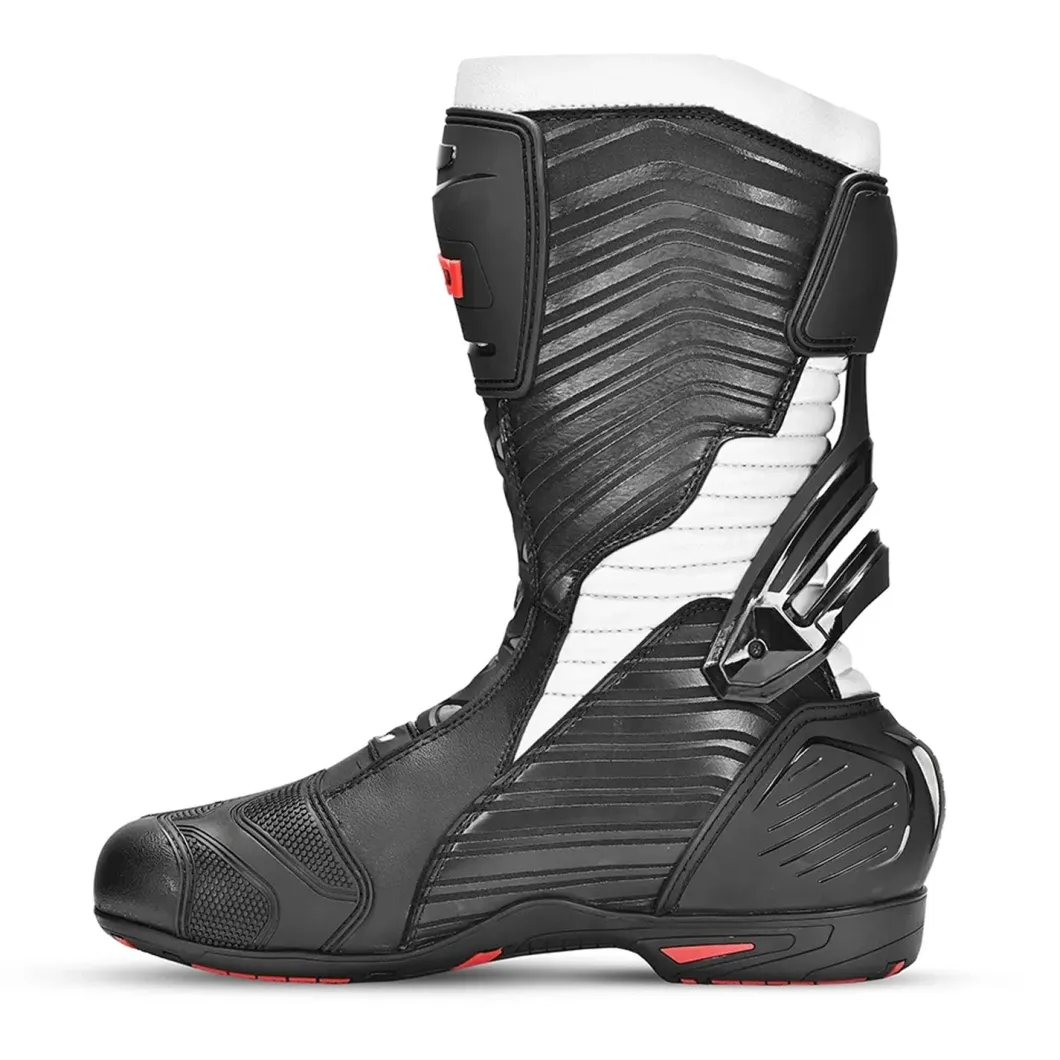 Bela Air Rider Racing Motorcycle Boots Black Grey