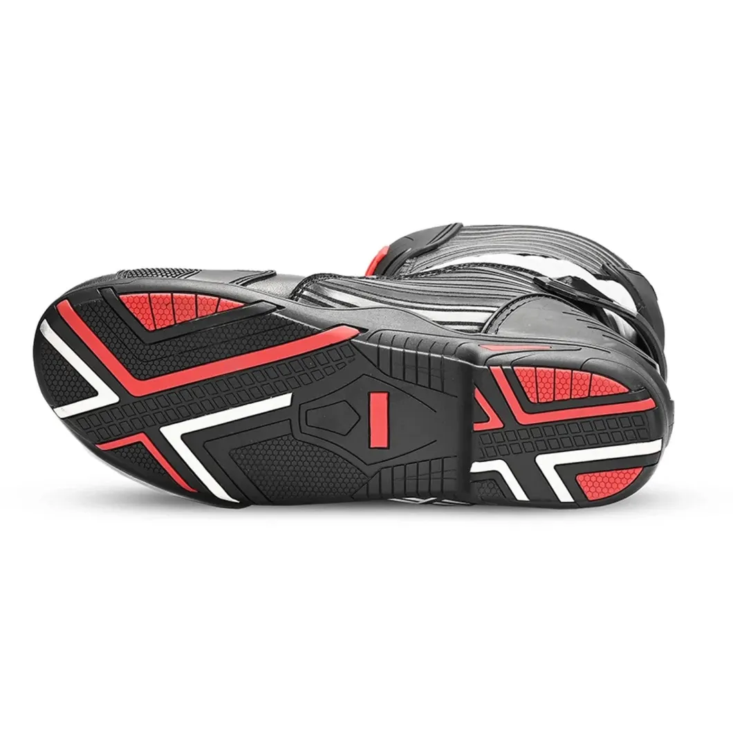 Bela Air Rider Racing Motorcycle Boots Black Grey