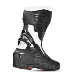 Bela Air Rider Racing Motorcycle Boots Black White