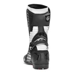 Bela Air Rider Racing Motorcycle Boots Black White