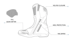 Bela Air Tech Touring Motorcycle Boots