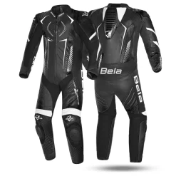 BELA ARAGONE 1 PC TUTA DI MOTO NERO