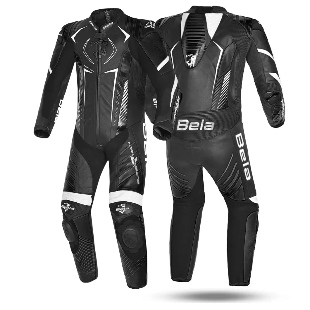 BELA ARAGONE 1 PC TUTA DI MOTO NERO